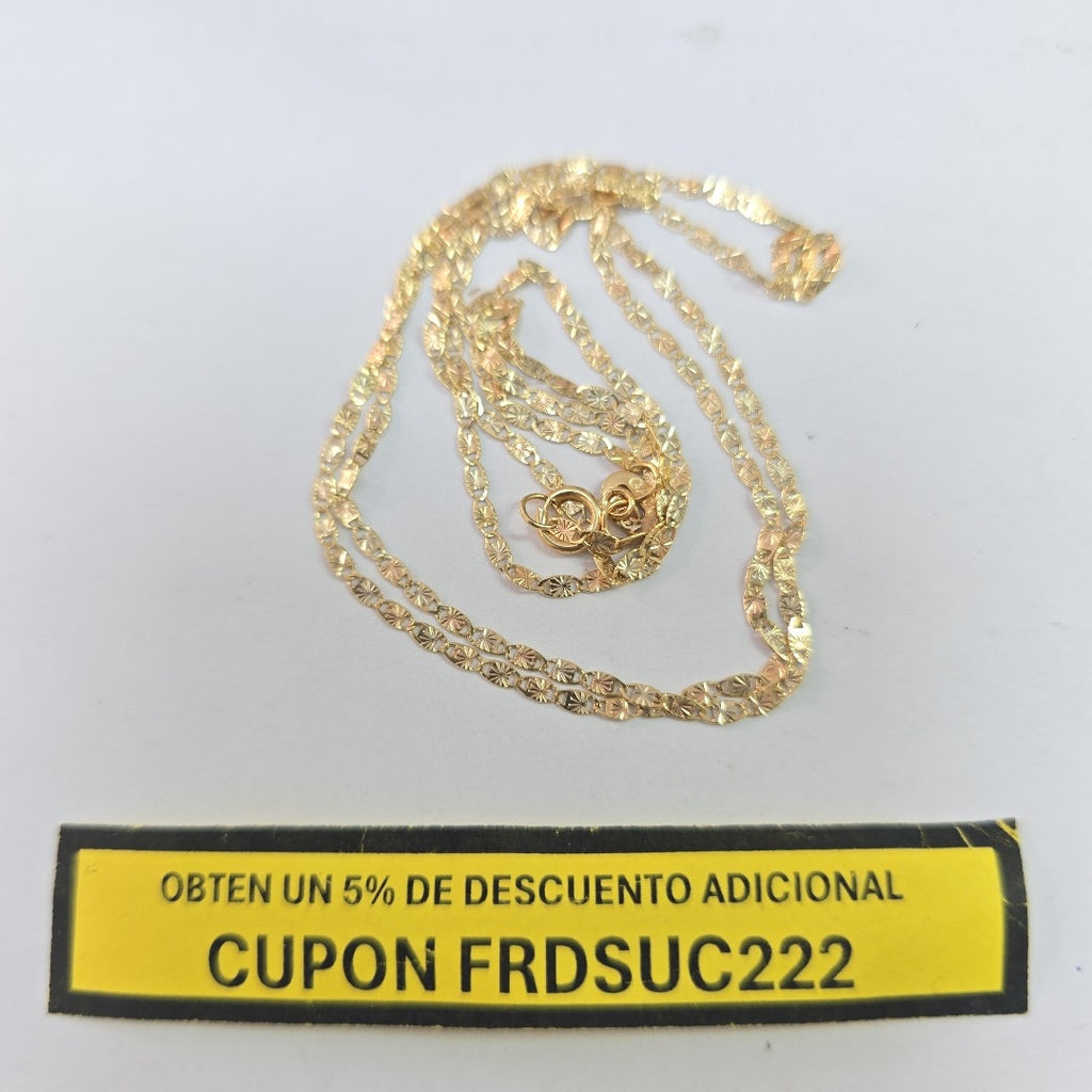 CADENA ORO 10 K 2,10 GRMS (SEMINUEVO)