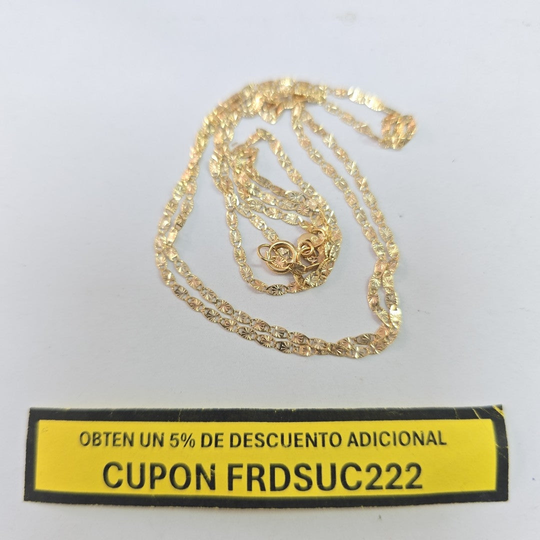 CADENA ORO 10 K 2,10 GRMS (SEMINUEVO)
