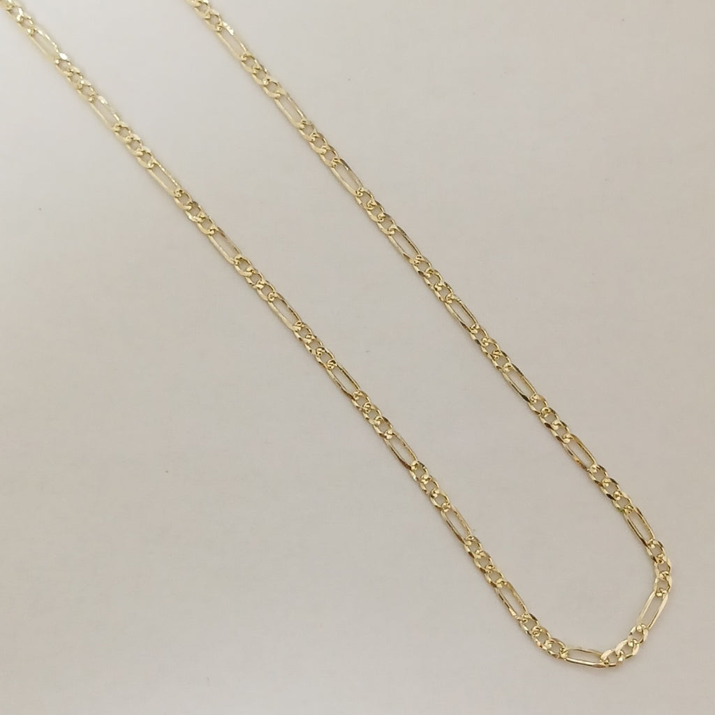 CADENAS 3X1 ORO 14K 55 CM 3.9 GR (NUEVO)
