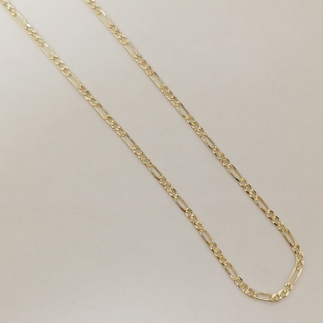 CADENAS 3X1 ORO 14K 55 CM 3.9 GR (NUEVO)