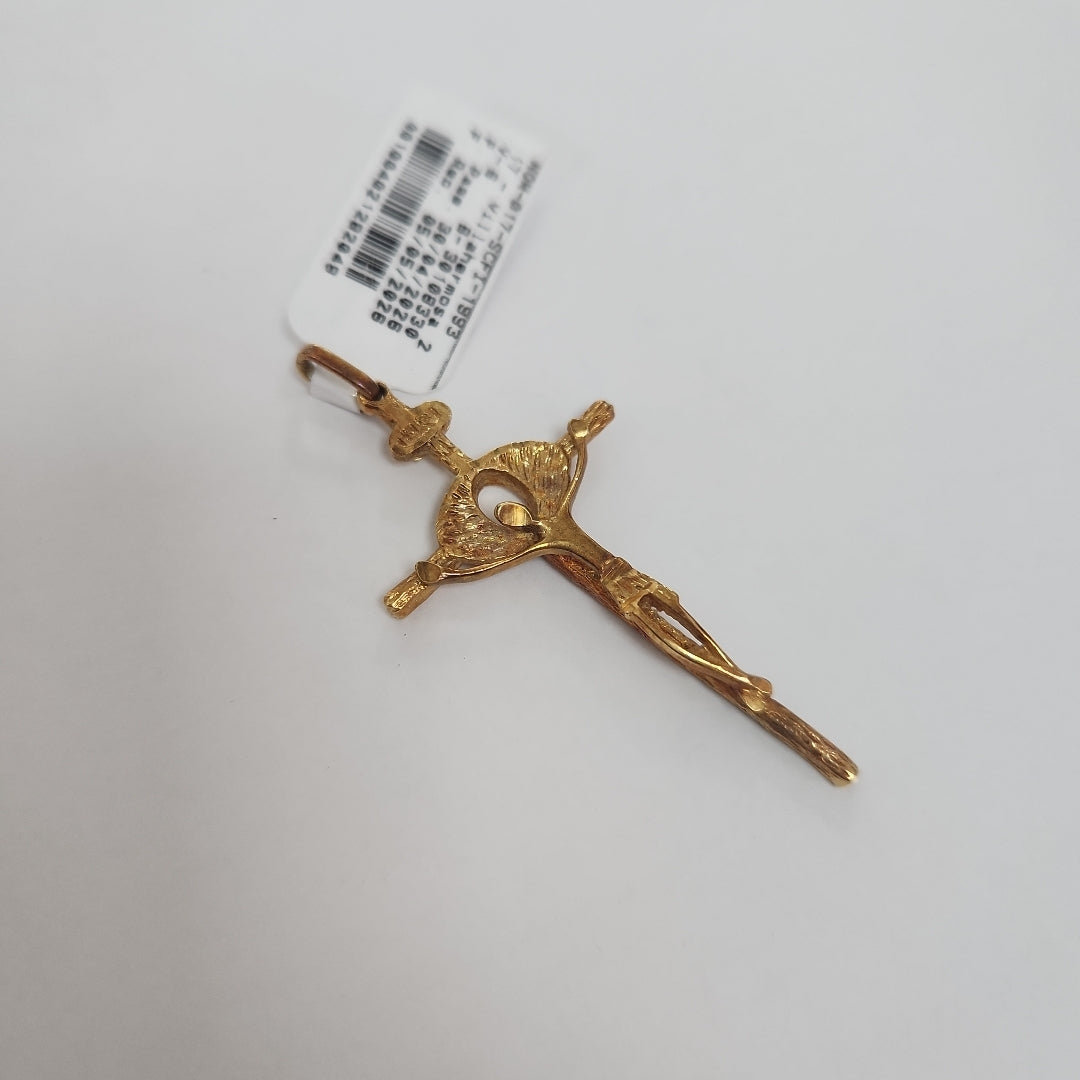 CRUCIFIJO ORO 18 K 6,80 GRMS (SEMINUEVO)
