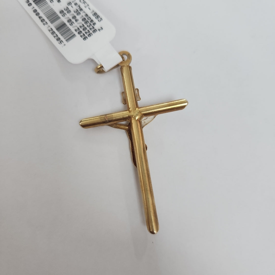CRUCIFIJO ORO 18 K 3,90 GRMS (SEMINUEVO)