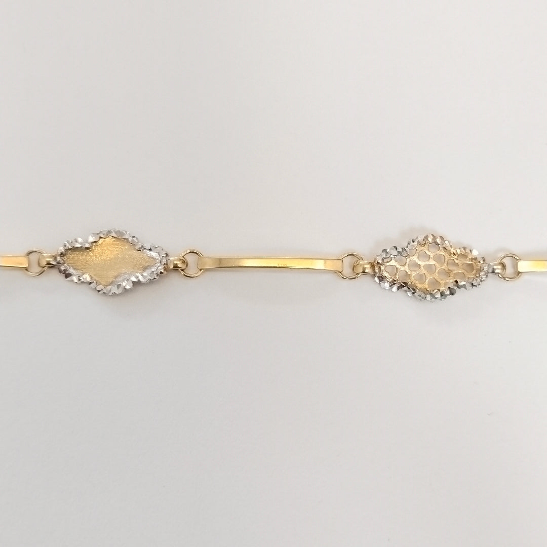 PULSERA ORO,RODIADO 14 K 5,00 GRMS (SEMINUEVO)