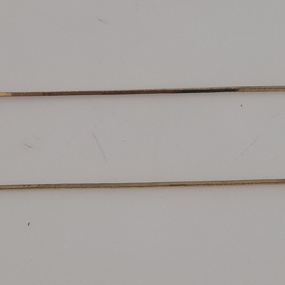 CADENA ORO 14 K 2.6 GRMS (SEMINUEVO)