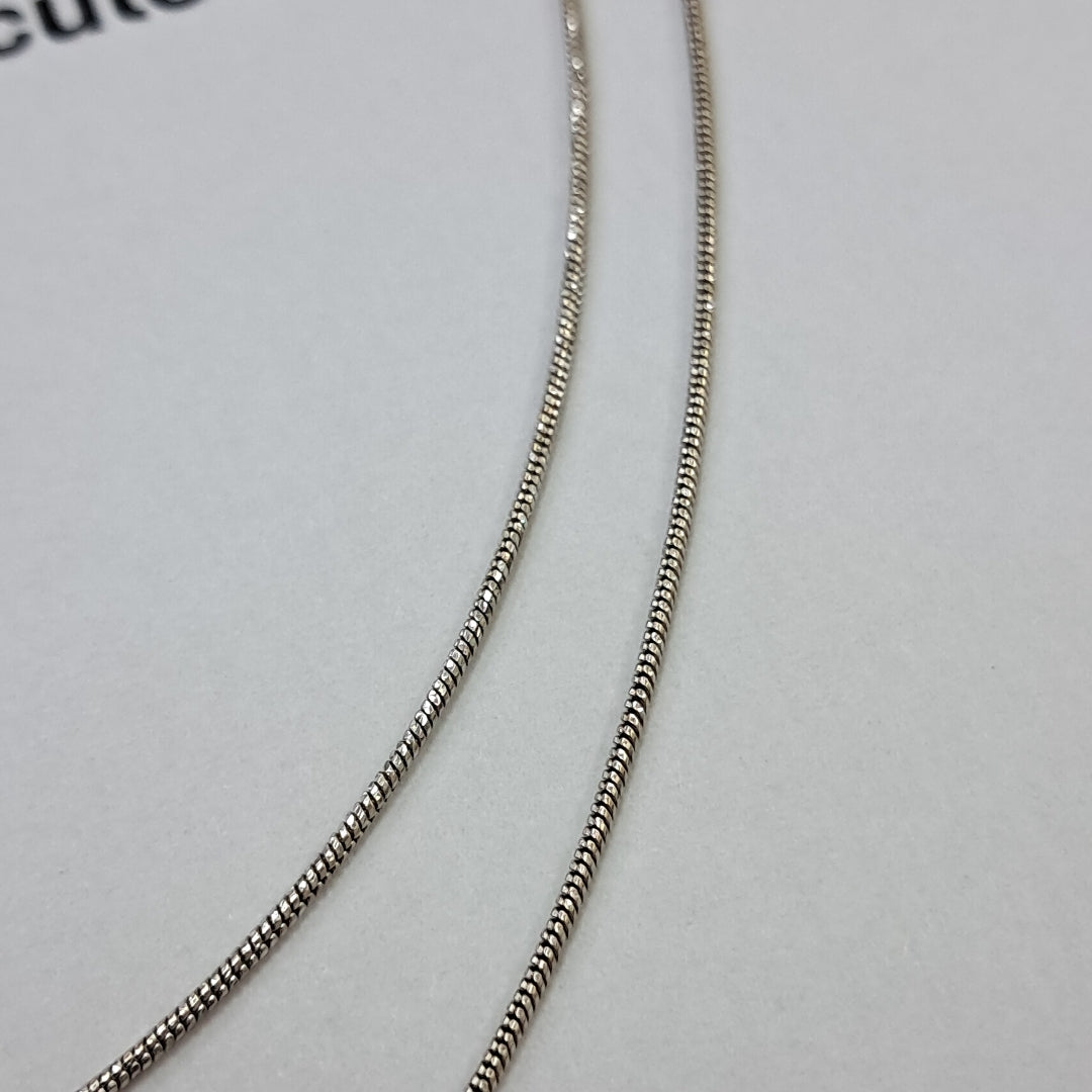 CADENA ORO BLANCO 14 K 3,00 GRMS (SEMINUEVO)