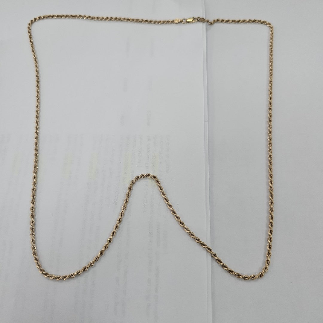 CADENA ORO 10 K 12,70 GRMS (SEMINUEVO)