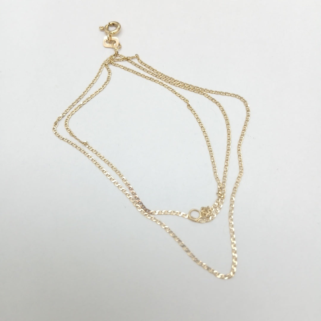 CADENA ORO 10 K 0,80 GRMS (SEMINUEVO)