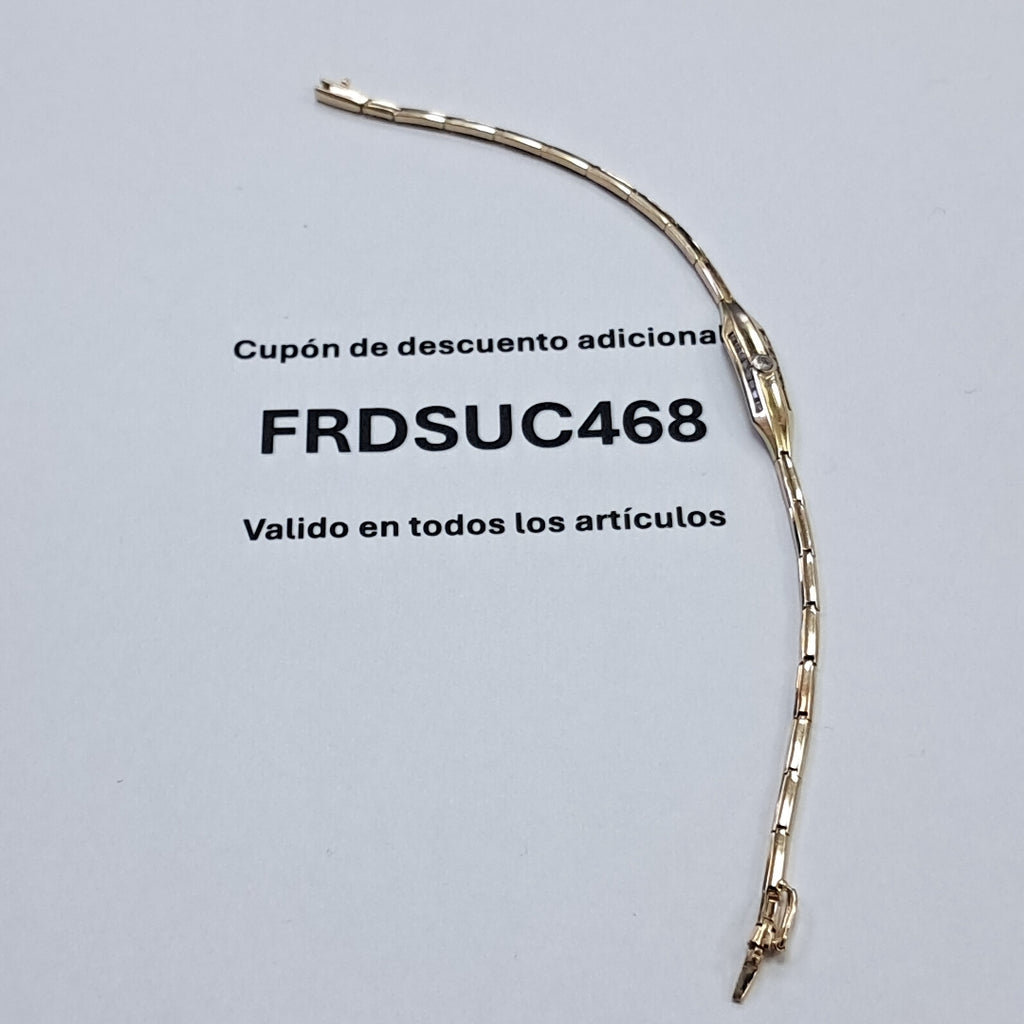 PULSERA ORO 14 K 7.3 GRMS (SEMINUEVO)