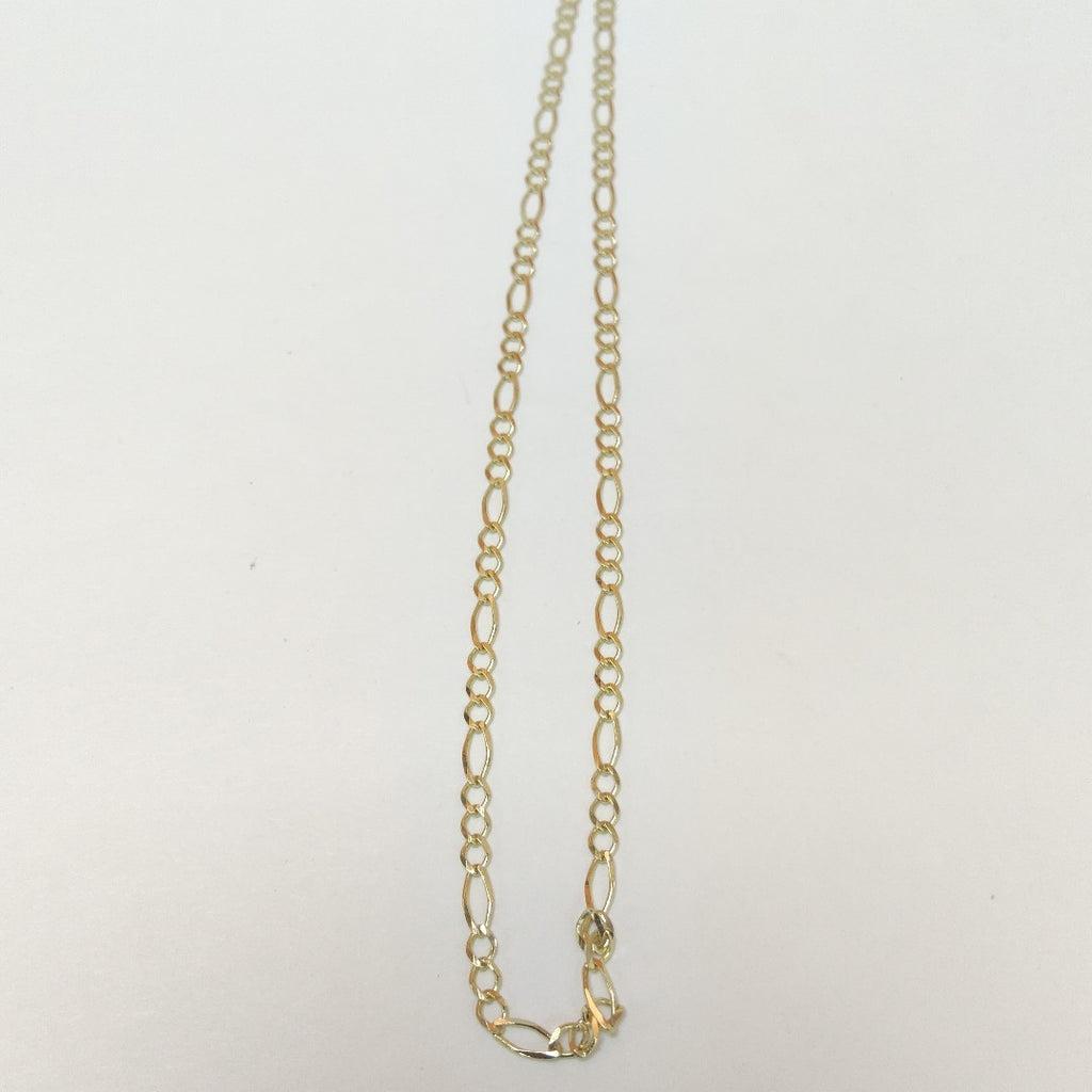 CADENAS TEJIDO 3X1 ORO 10K 50 CM 4.1 GR (NUEVO)