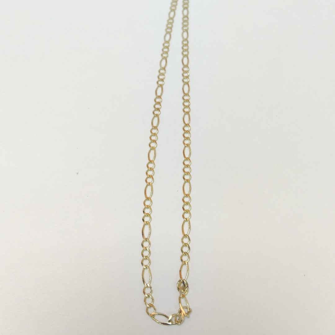 CADENAS TEJIDO 3X1 ORO 10K 50 CM 4.1 GR (NUEVO)
