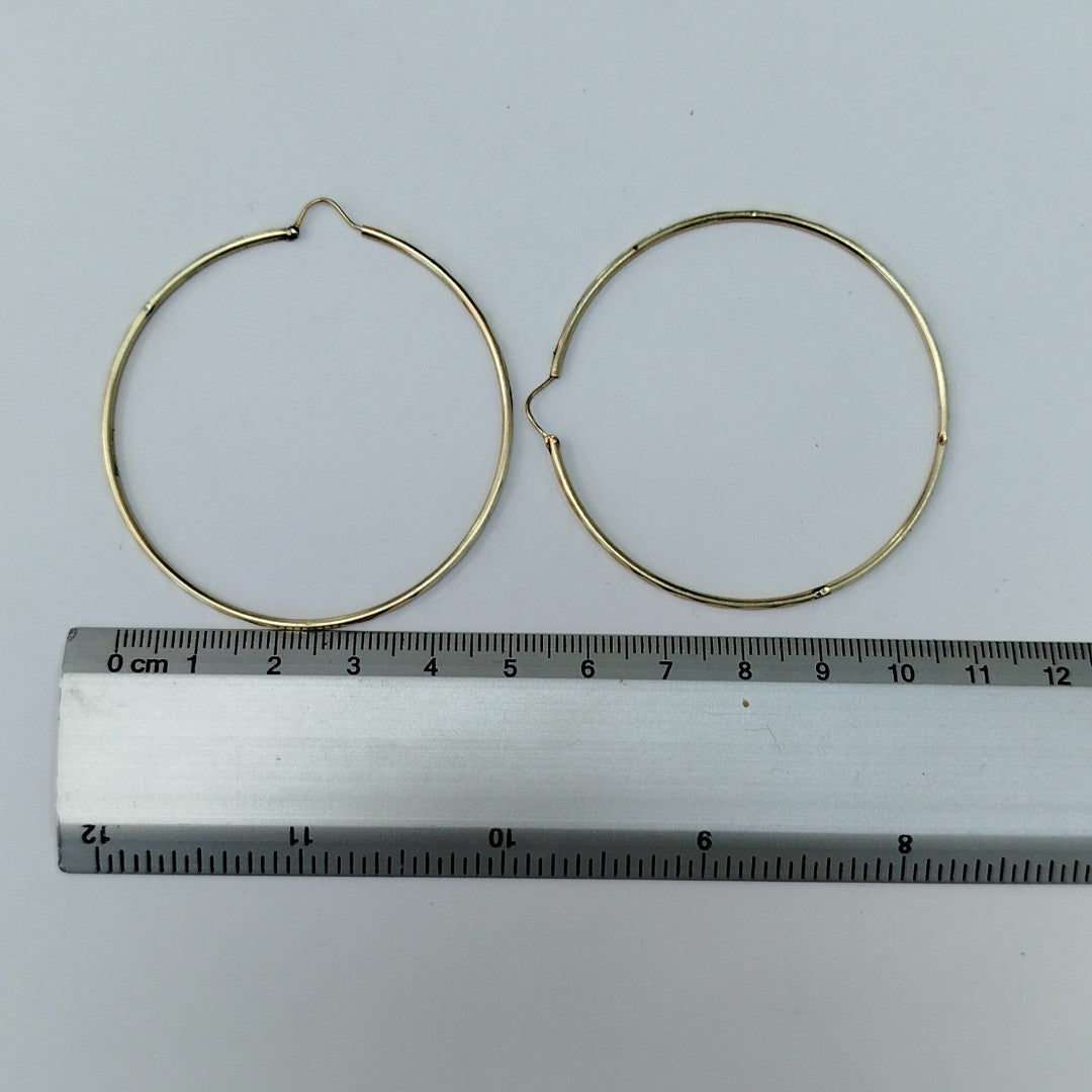 ARRACADAS PAR ORO 10 K 3.9 GRMS (SEMINUEVO)