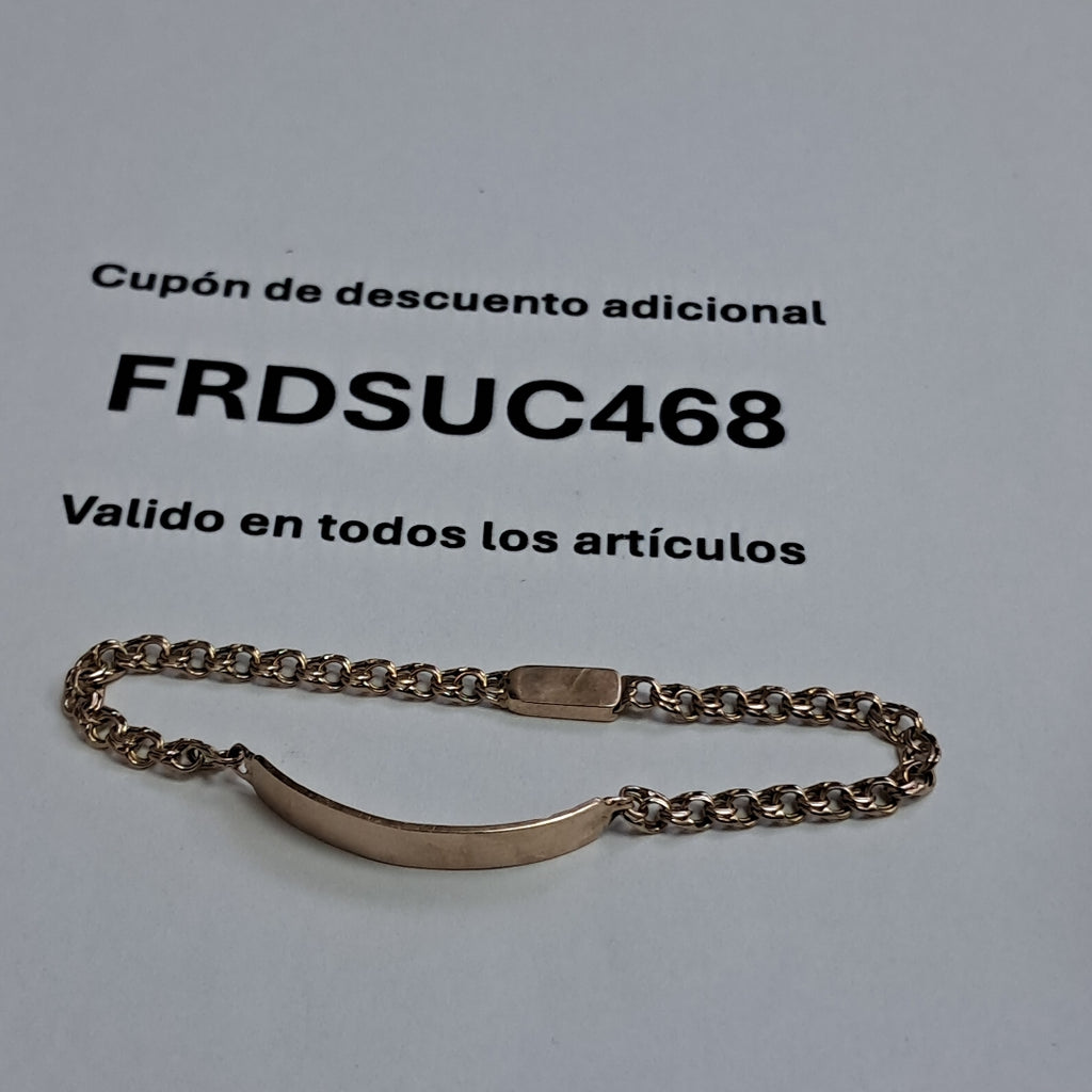 ESCLAVA ORO 10 K 4.8 GRMS (SEMINUEVO)