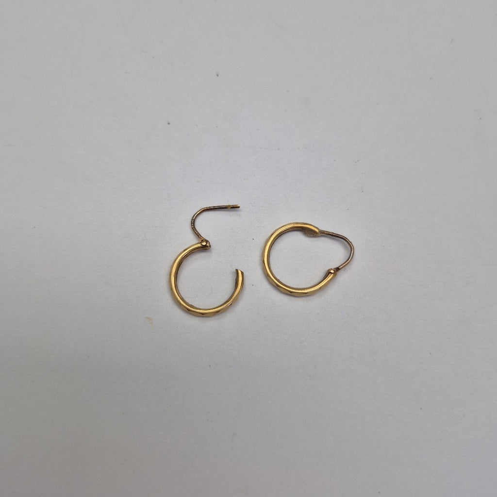 ARRACADAS PAR ORO 14 K 1 GRMS (SEMINUEVO)