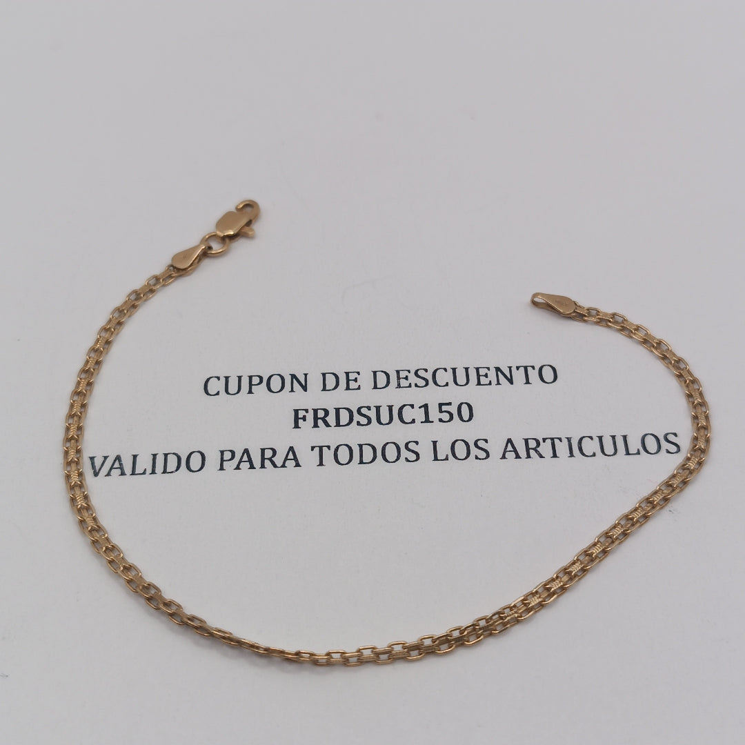 PULSERA ORO 14 K 2 GRMS (SEMINUEVO)