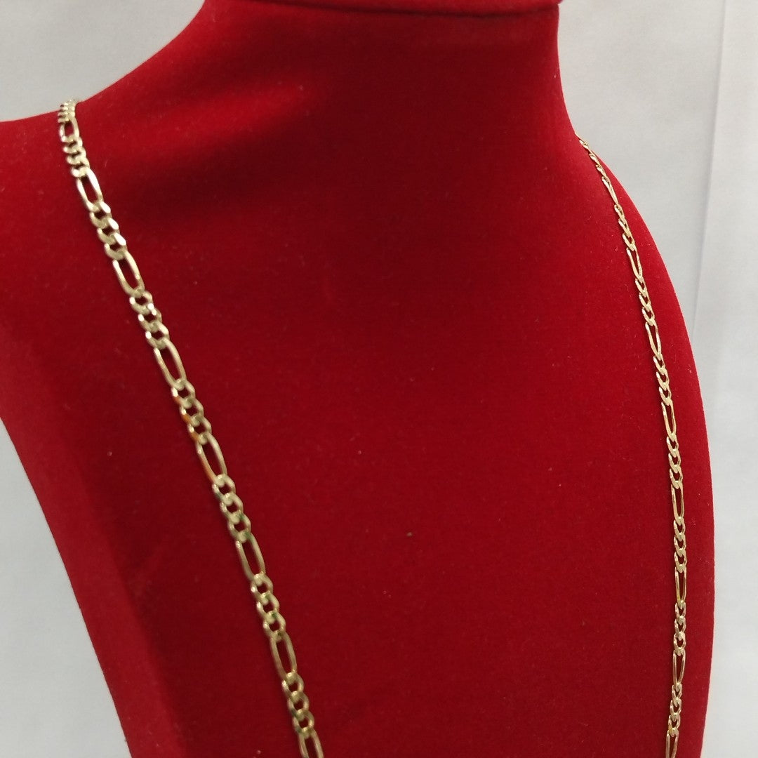 CADENAS 3X1 ORO 14K 60 CM 8.9 GR (NUEVO)
