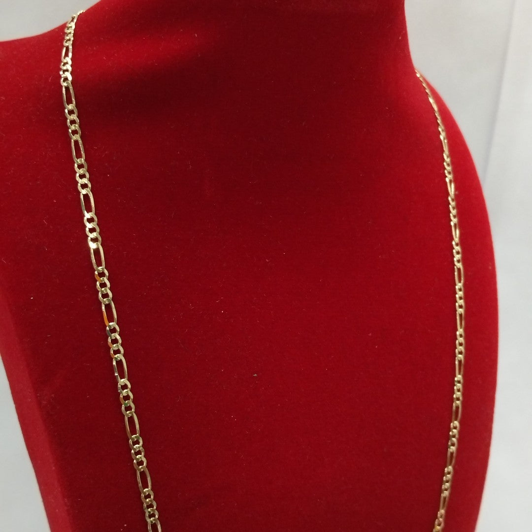 CADENAS 3X1 ORO 14K 55 CM 4.6 GR (NUEVO)