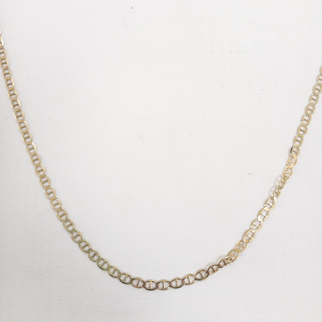 CADENAS TEJIDO GUCHI ORO 10K 60 CM 5.1 GR (NUEVO)