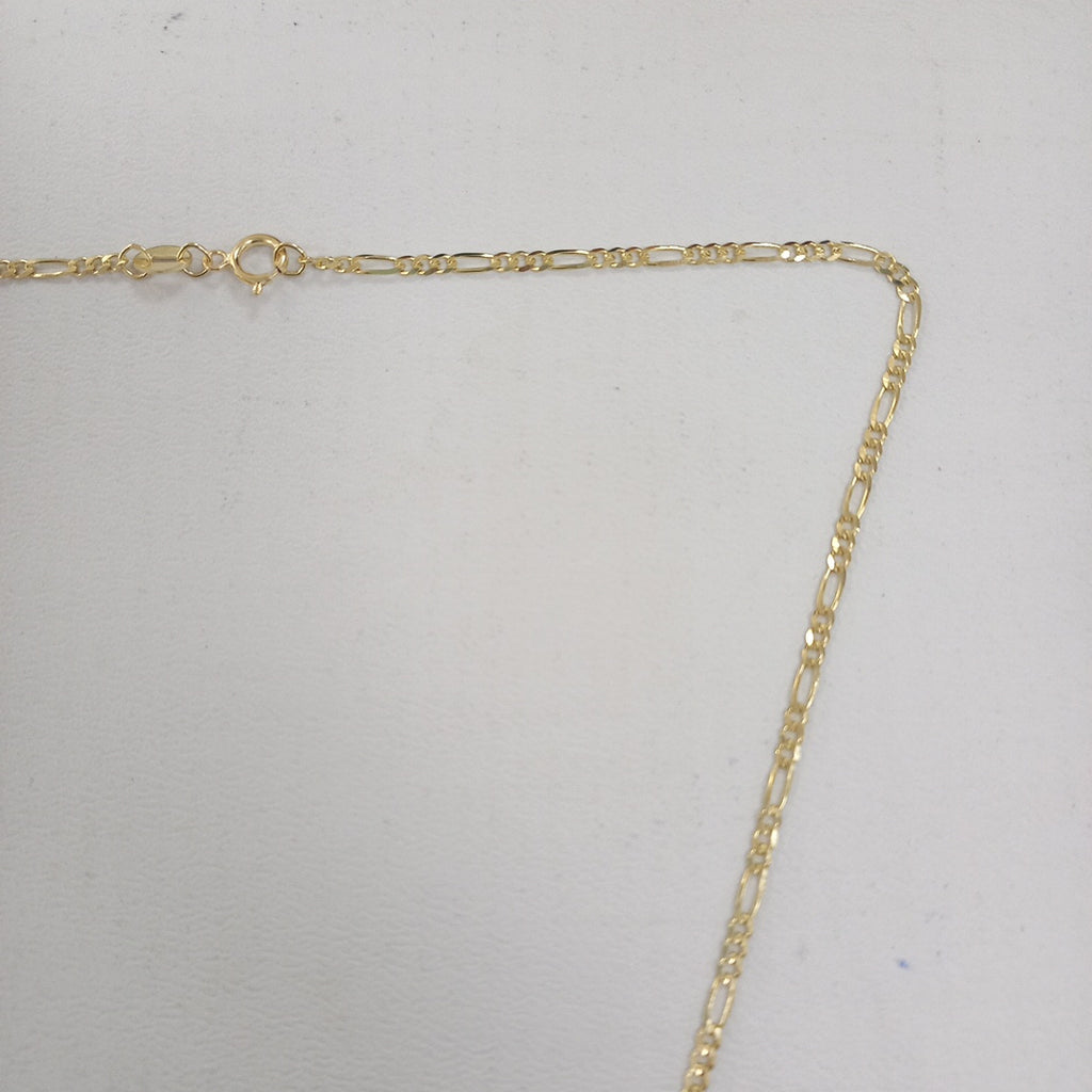 CADENAS TEJIDO 3X1 ORO 10K 55 CM 3.2 GR (NUEVO)