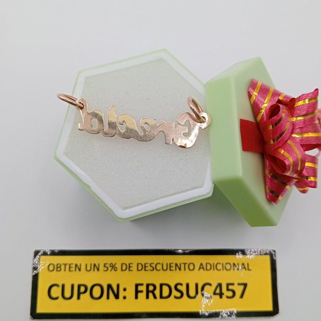 DIJE ORO 10 K 2.6 GRMS (SEMINUEVO)
