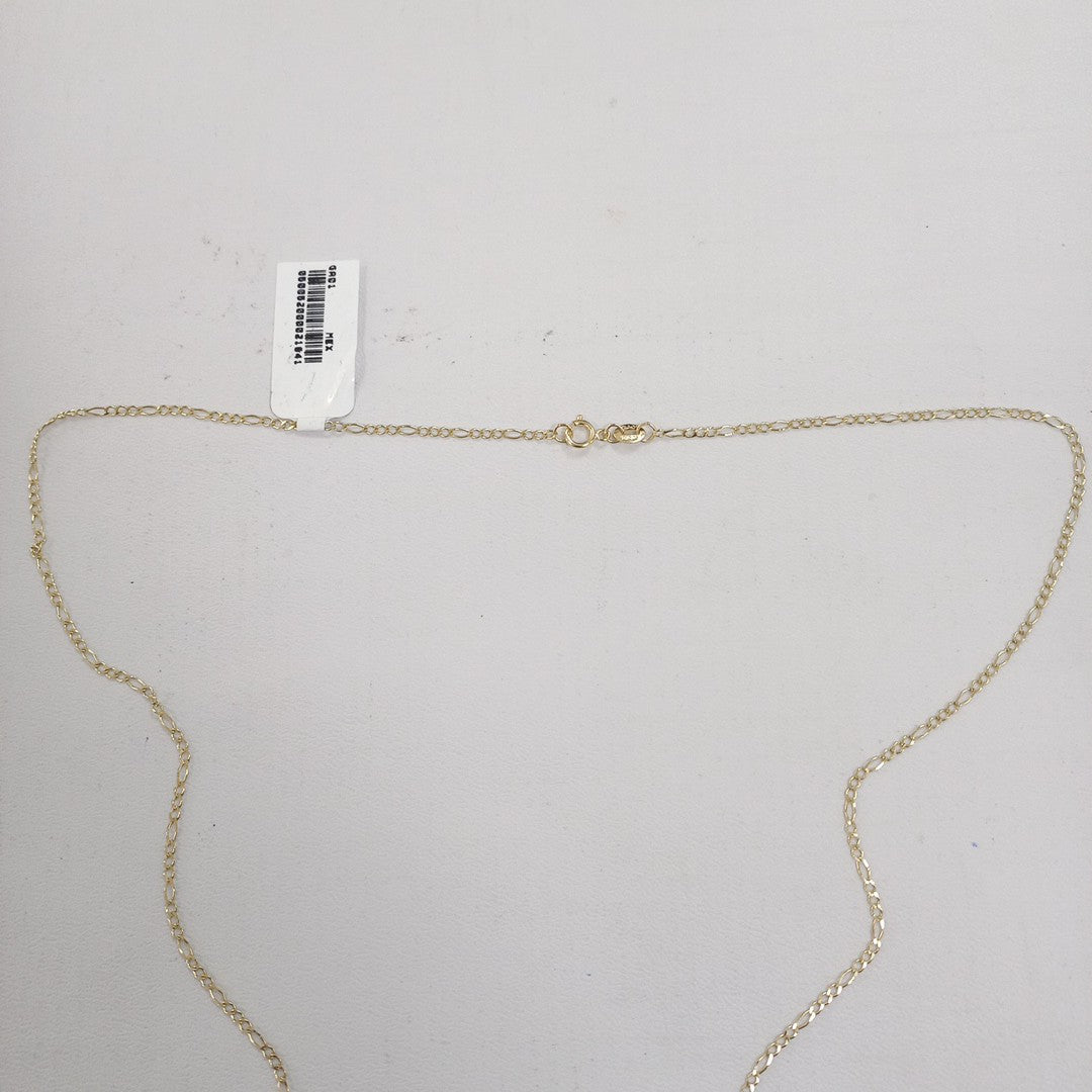 CADENAS TEJIDO ESLABONES ORO 10K 60 CM 2.3 GR (NUEVO)