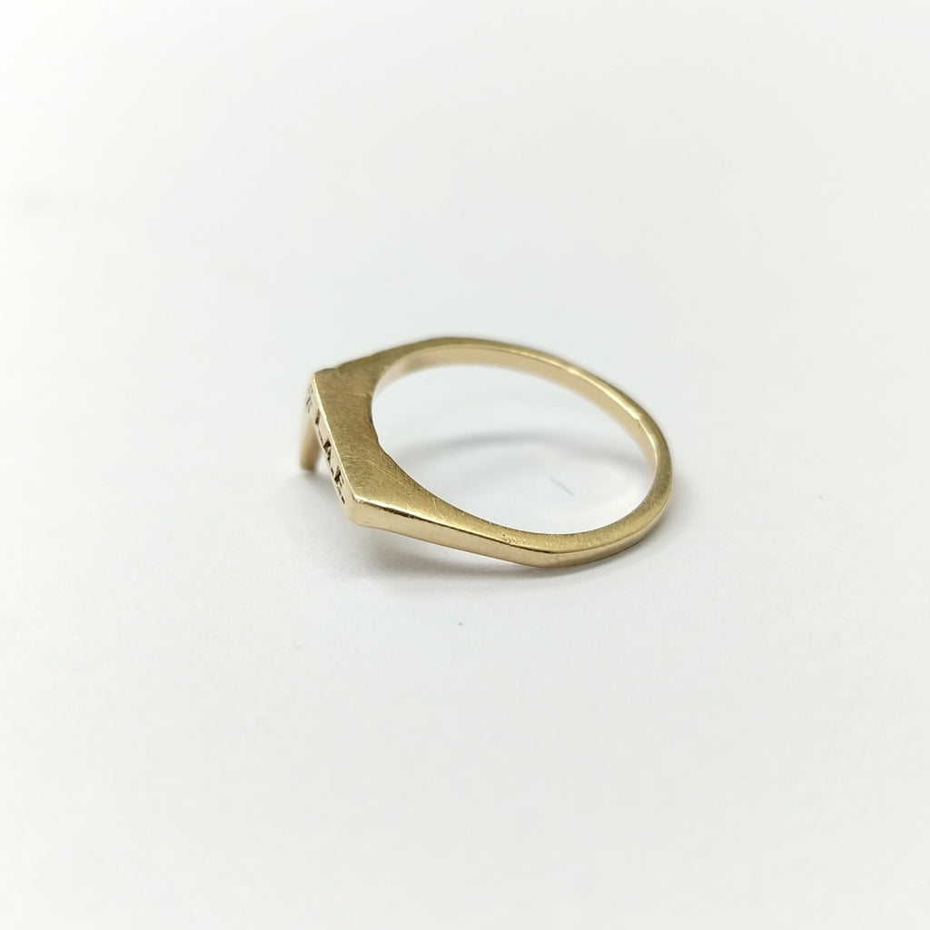 ANILLO ORO 14 K 2,20 GRMS (SEMINUEVO)