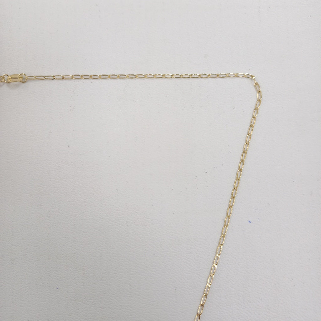 CADENAS TEJIDO ESLABONES ORO 10K 55 CM 1.9 GR (NUEVO)