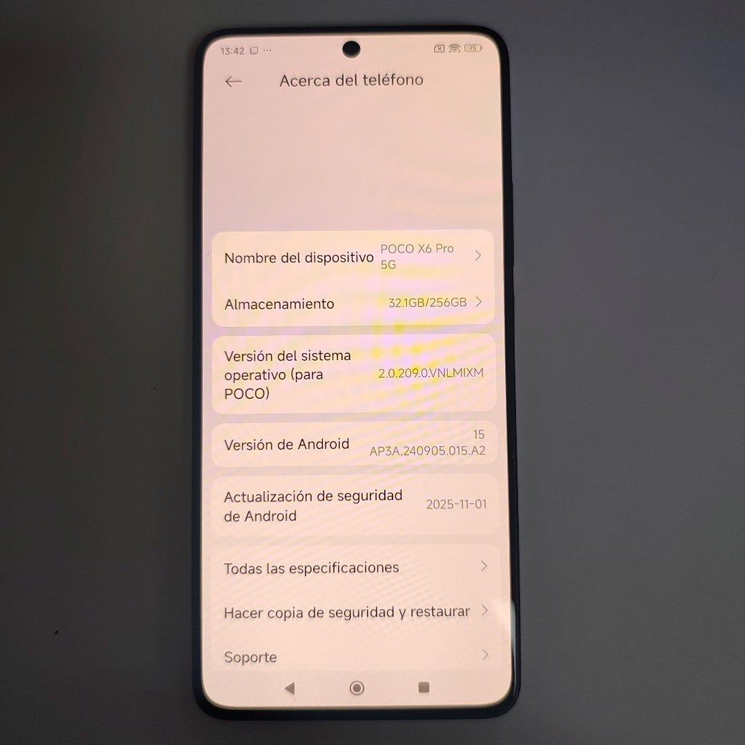 CELULAR XIAOMI POCO X6 PRO 2311DRK48G (2024) 256 GB 8 GB RAM