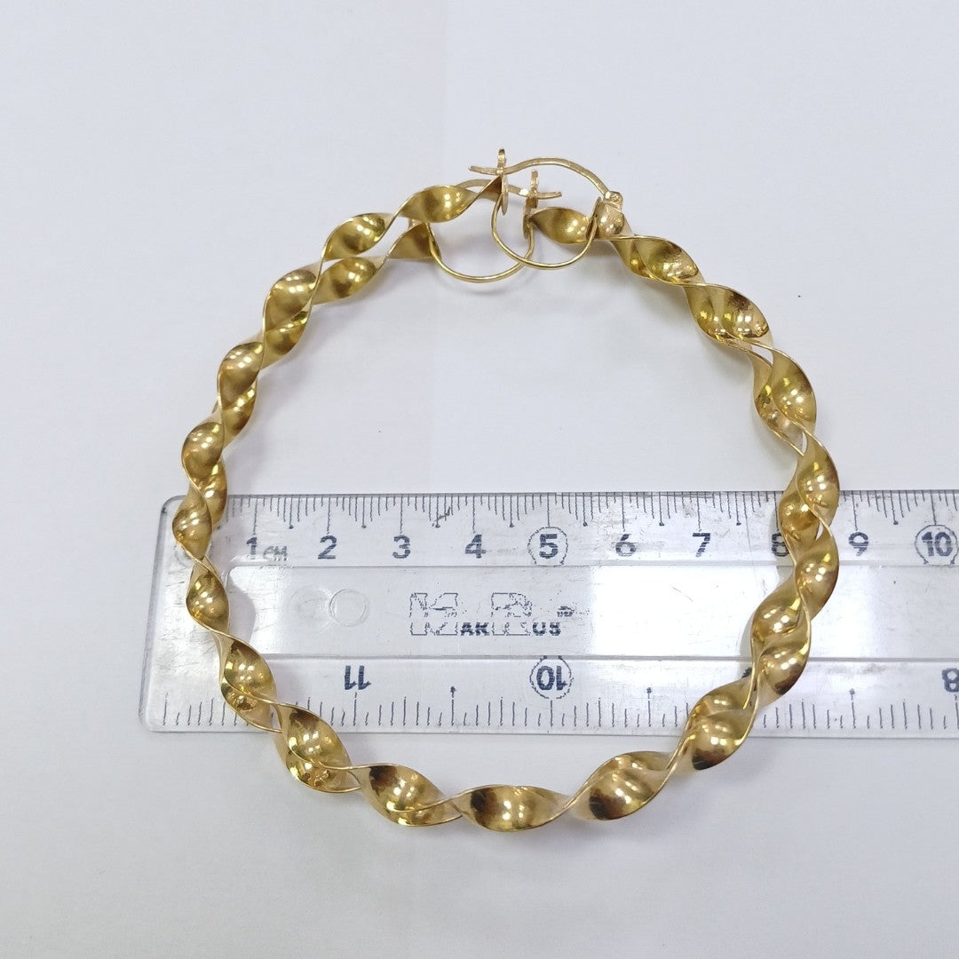 ARRACADAS PAR ORO 18 K 19,20 GRMS (SEMINUEVO)