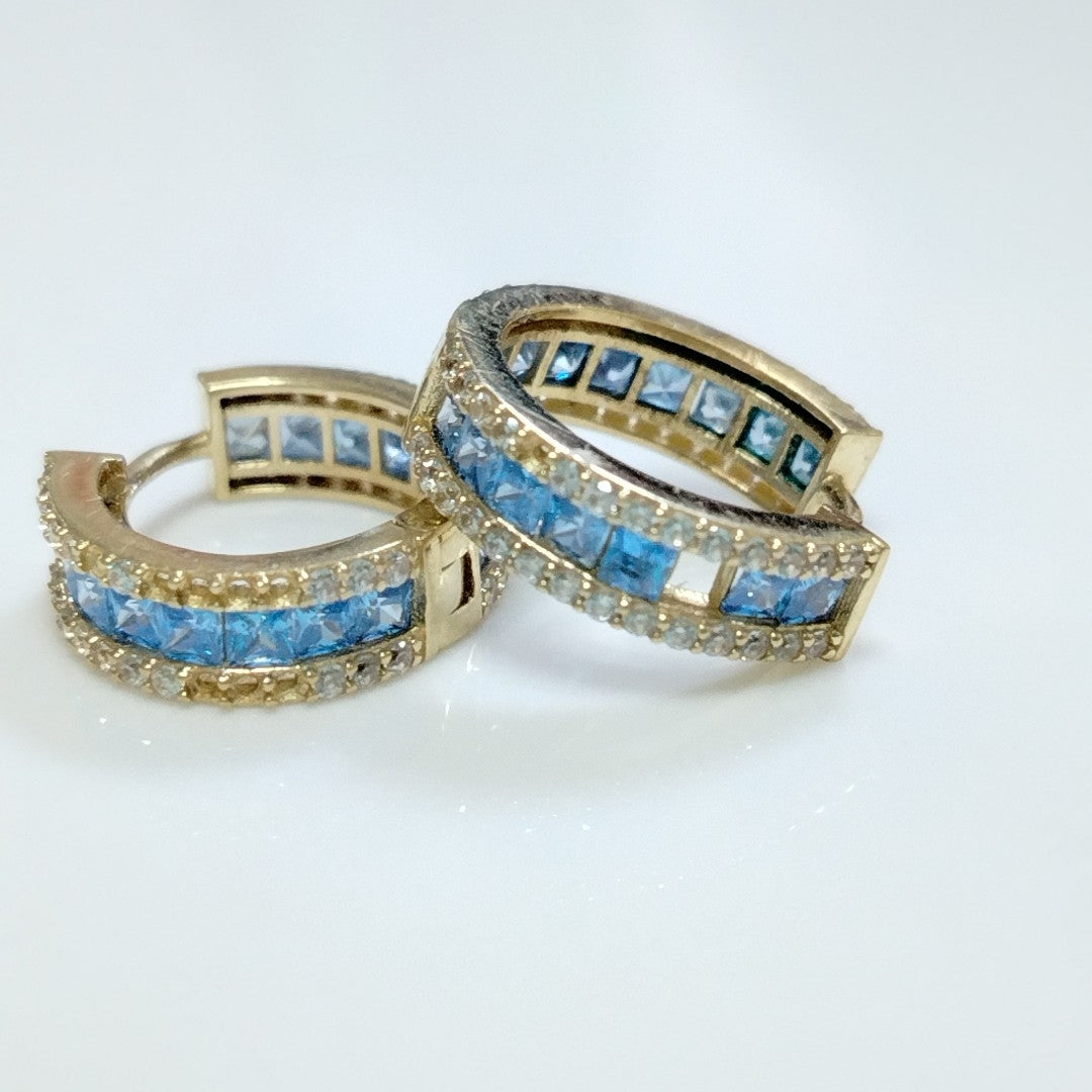 ARETES PAR ORO 14 K 4 GRMS (SEMINUEVO)