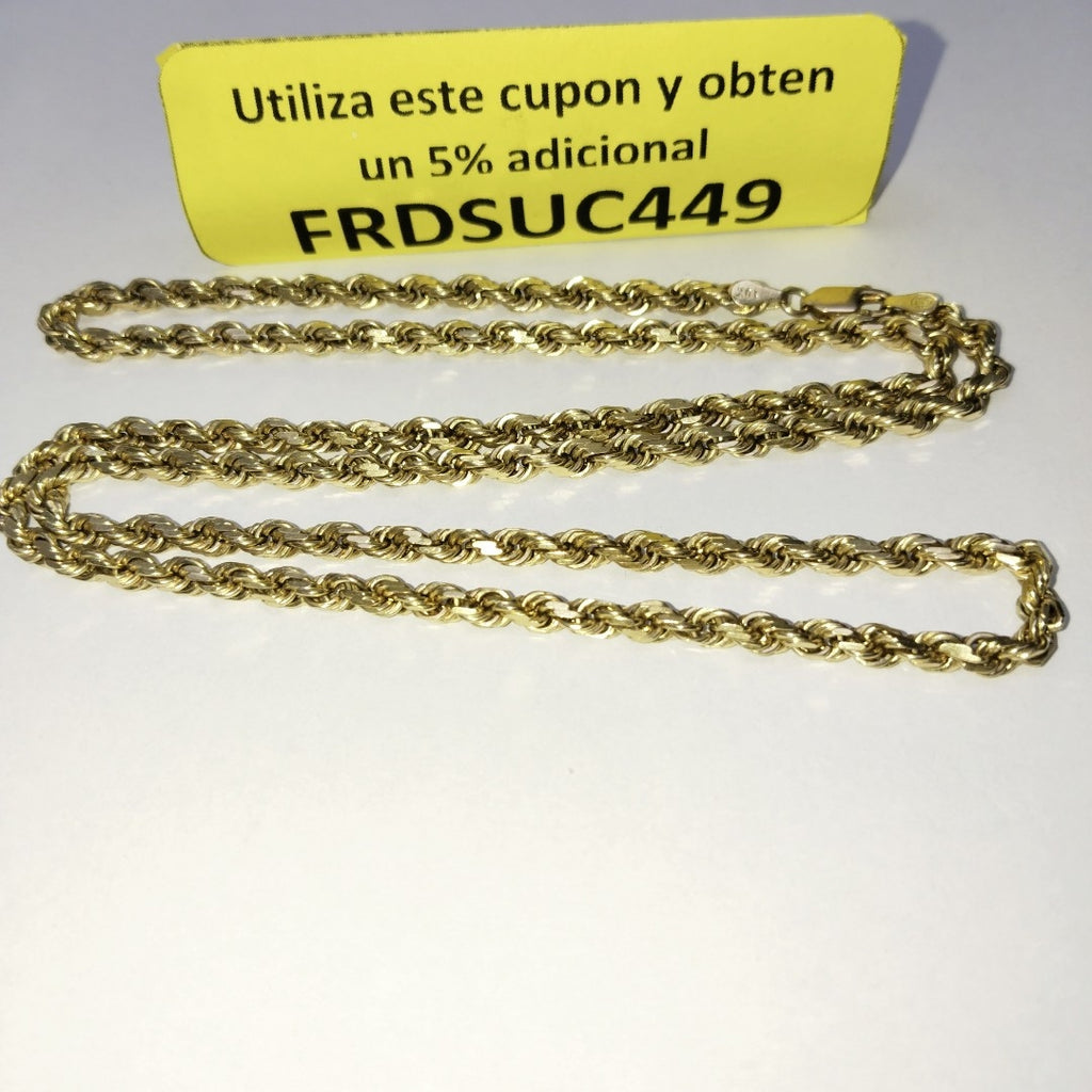 CADENA ORO 10 K 27.3 GRMS (SEMINUEVO)
