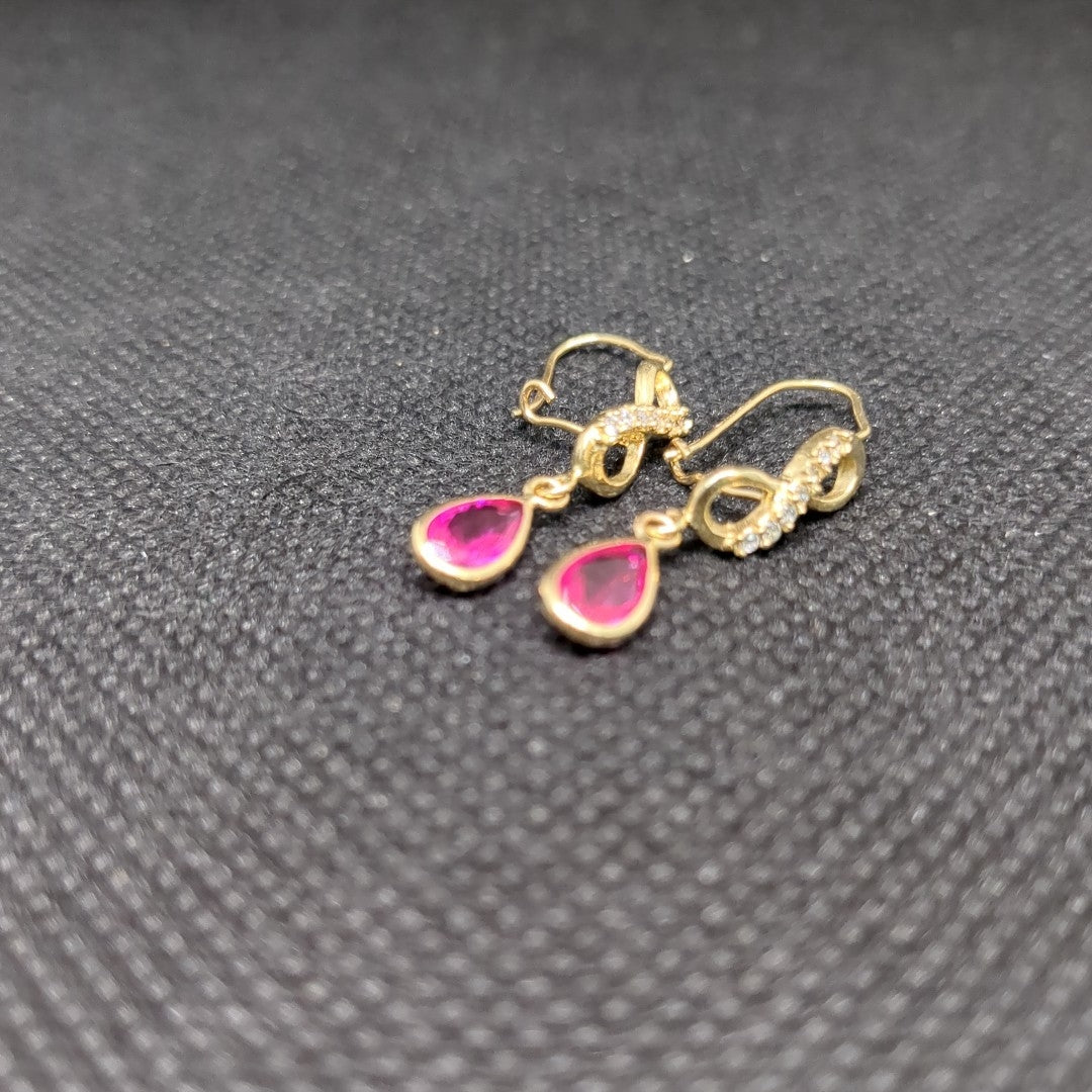 ARETES PAR ORO 10 K 1.8 GRMS (SEMINUEVO)
