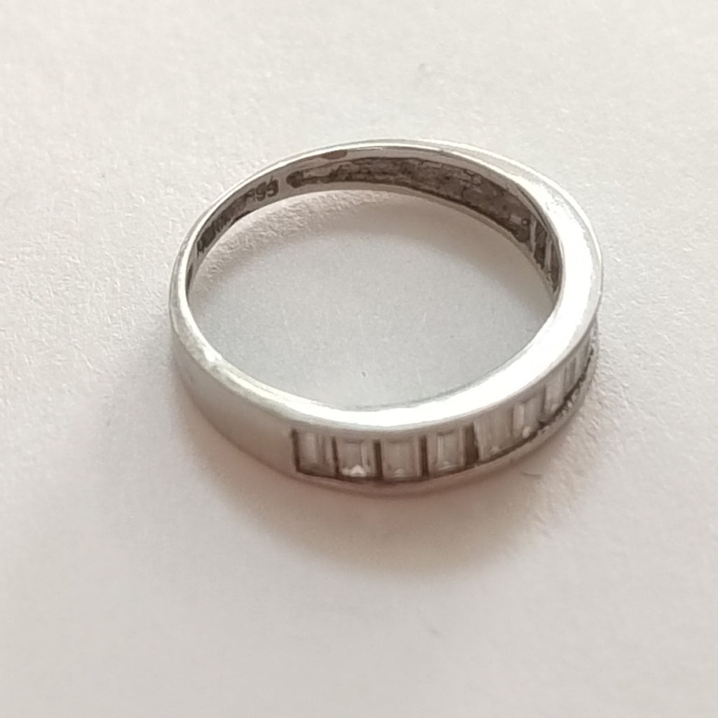 ANILLITO ORO, ORO BLANCO 10 K 1.8 GRMS (SEMINUEVO)