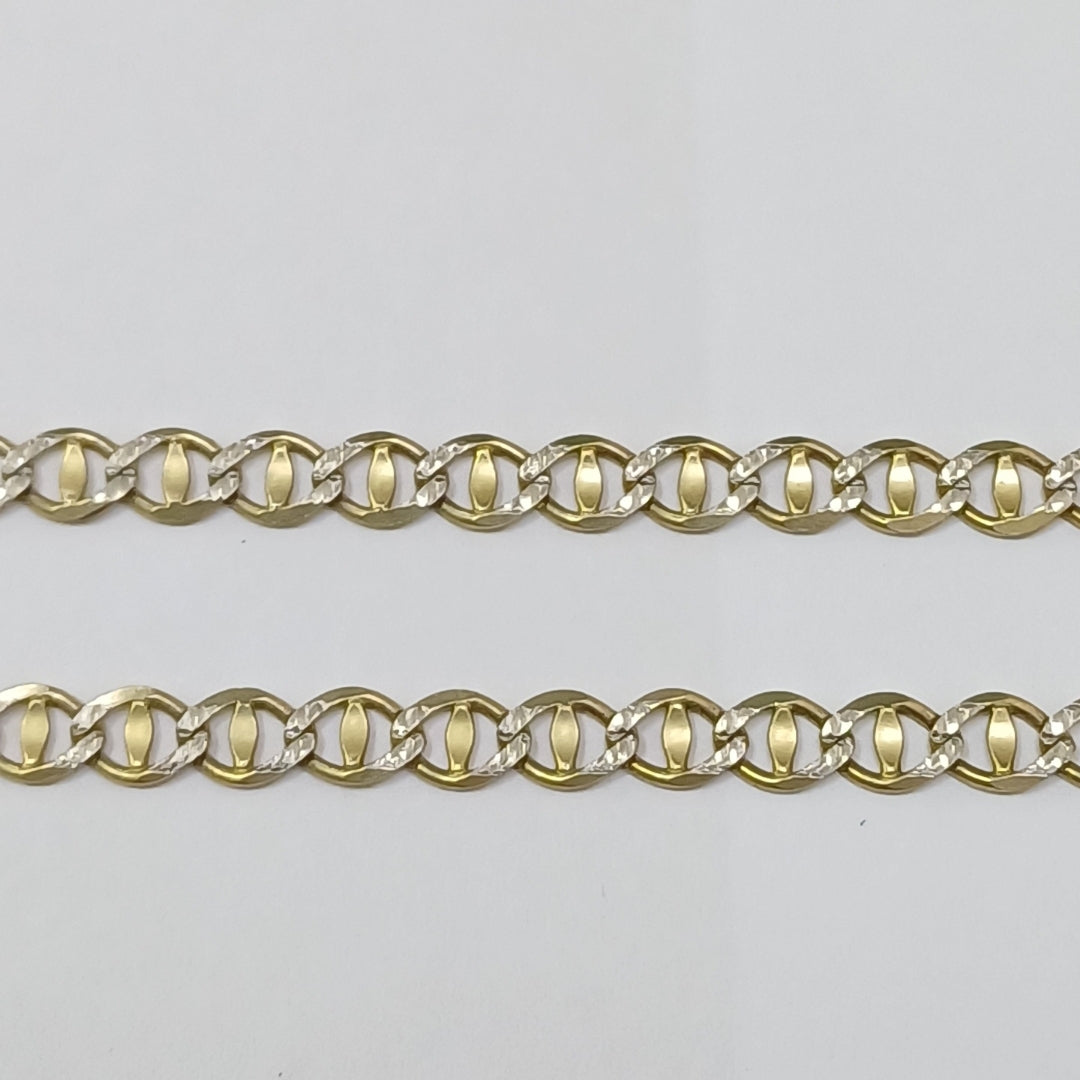 CADENA ORO,RODIADO 14 K 9,90 GRMS (SEMINUEVO)