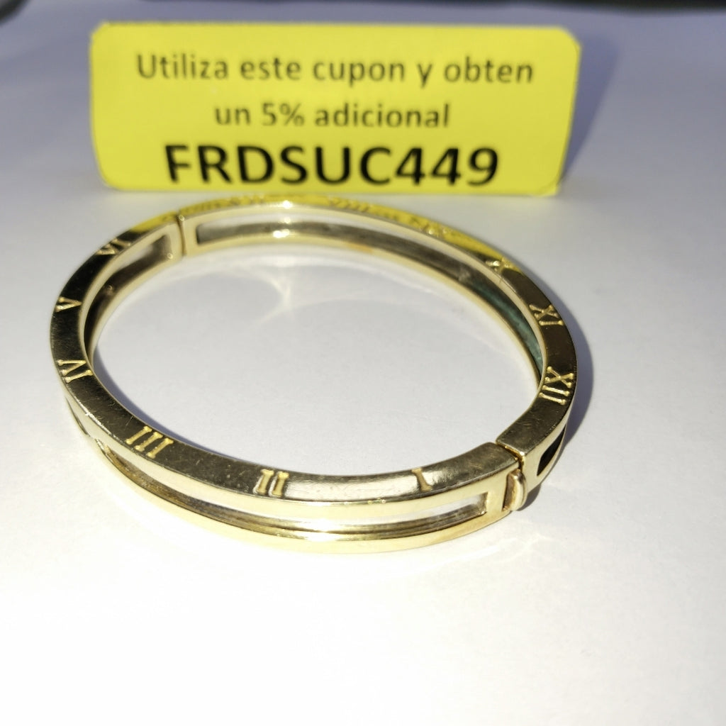 PULSERA RIGIDA ORO 14 K 25.1 GRMS (SEMINUEVO)