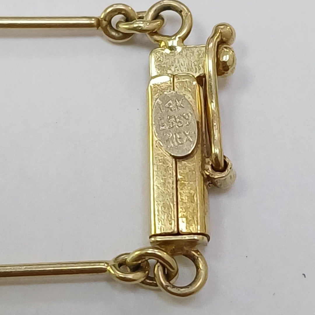 GARGANTILLA ORO 14 K 8,40 GRMS (SEMINUEVO)