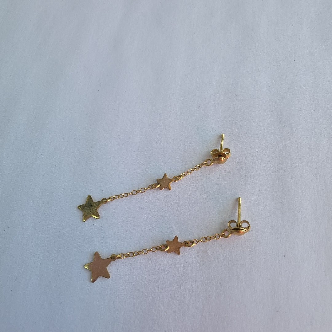 BROQUELES PAR ORO 14 K 1.5 GRMS (SEMINUEVO)