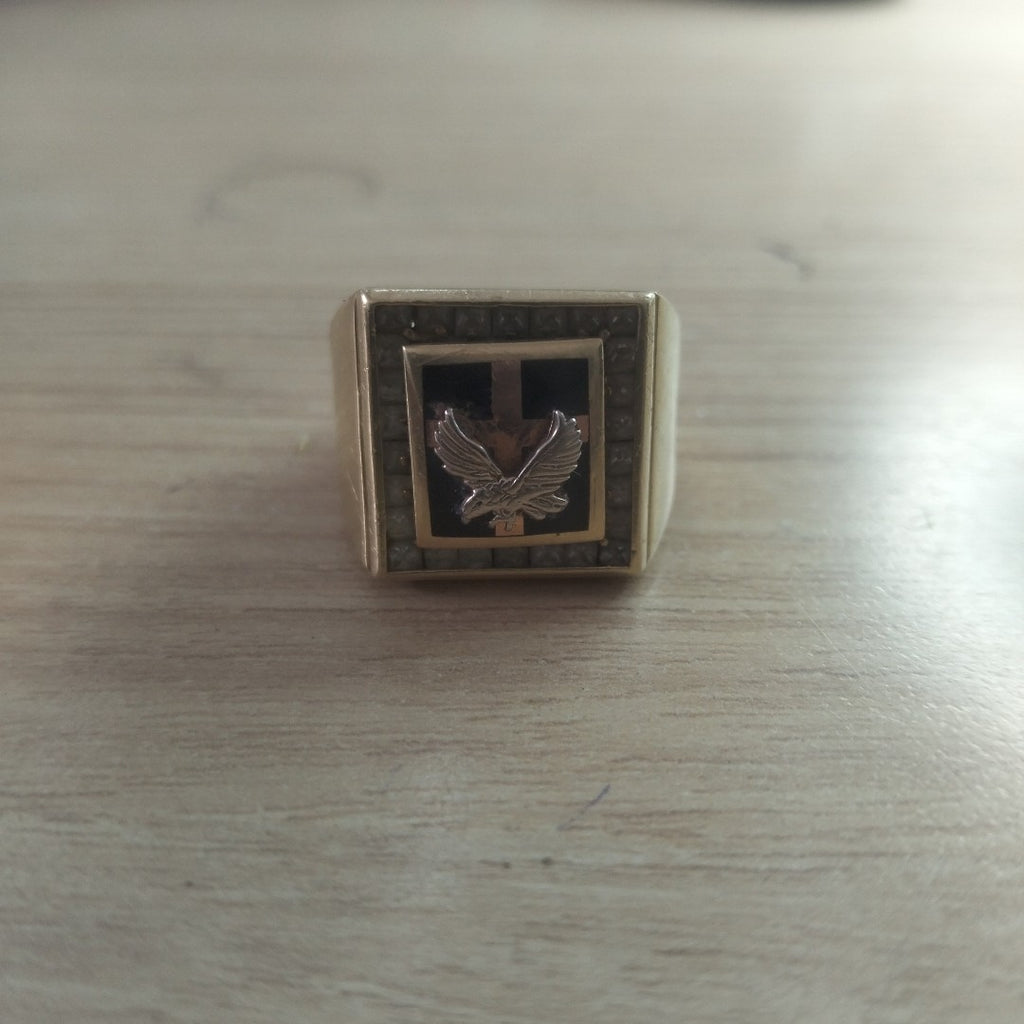 ANILLO ORO 14 K 13 GRMS (SEMINUEVO)