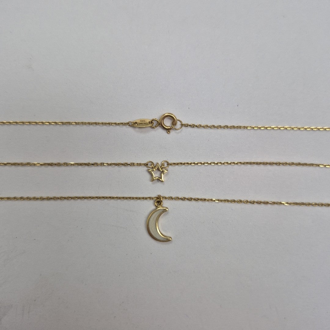 GARGANTILLA ORO 14 K 2.7 GRMS (SEMINUEVO)