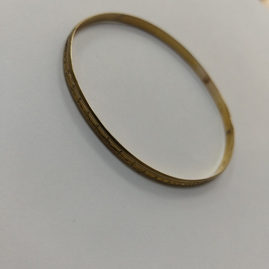 PULSERA RIGIDA ORO 10 K 6,50 GRMS (SEMINUEVO)