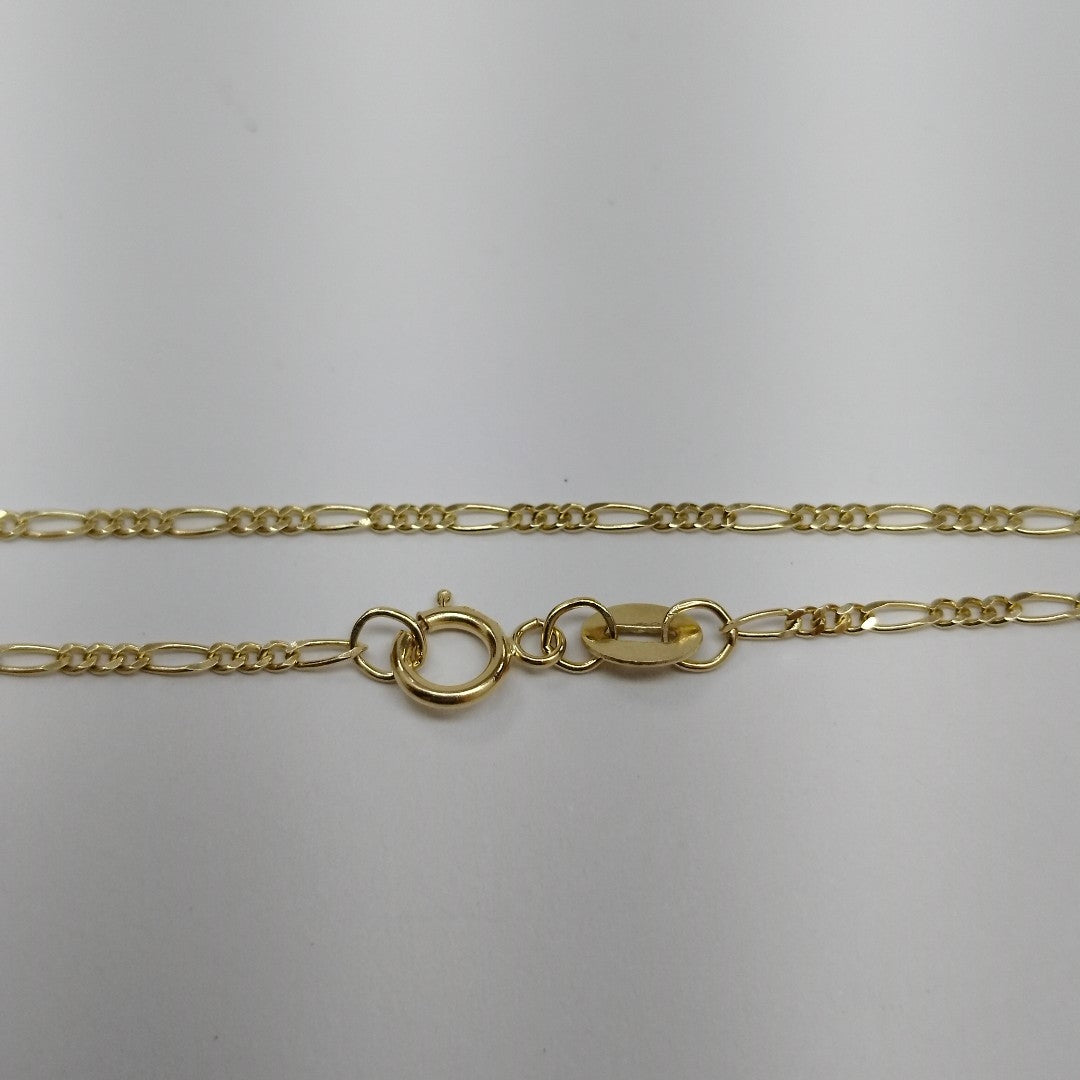 CADENAS TEJIDO 3X1 ORO 14K 55 CM 2.6 GR (NUEVO)