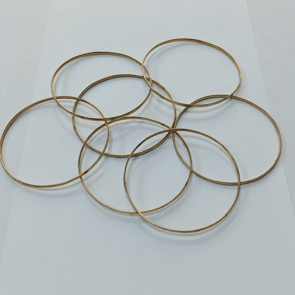 SEMANARIO DE PULSERAS ORO 14 K 29.3 GRMS (SEMINUEVO)