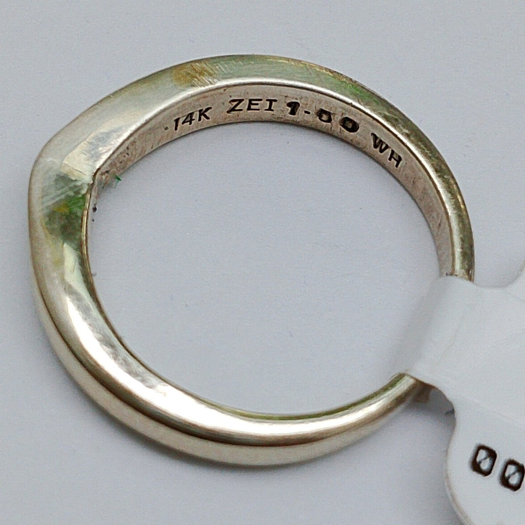 ANILLITO ORO BLANCO 14 K 3.3 GRMS (SEMINUEVO)