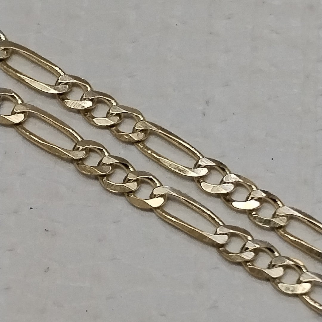 PULSERAS 3X1 ORO 14K 21 CM 2 GR (NUEVO)
