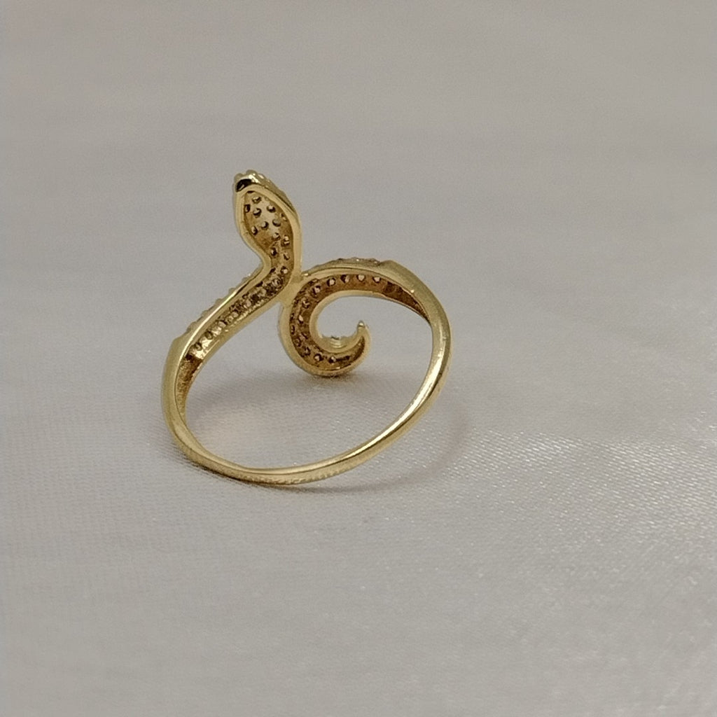 ANILLOS SERPIENTE ORO 10K TALLA 8 1.9 GR (NUEVO)