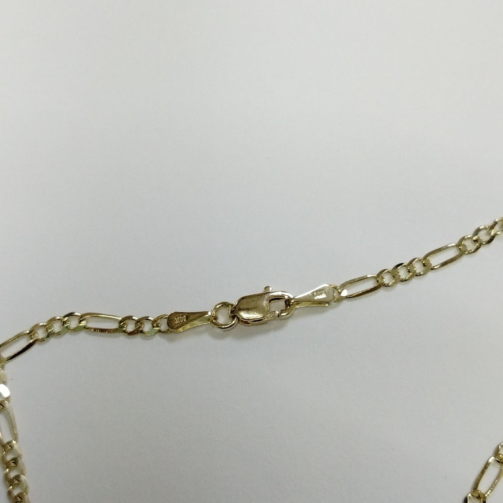 CADENAS 3X1 ORO 14K 55 CM 5 GR (NUEVO)