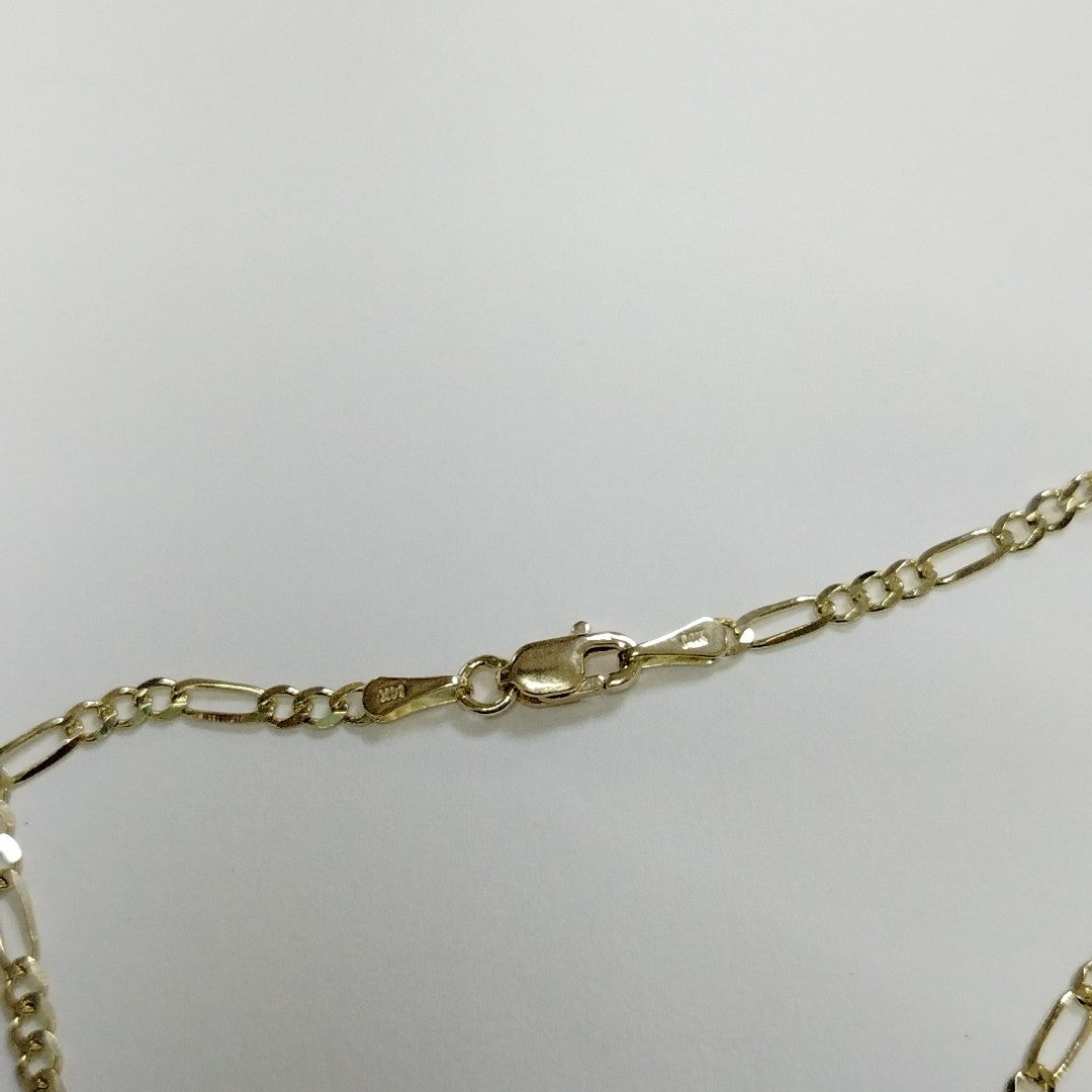 CADENAS 3X1 ORO 14K 55 CM 5 GR (NUEVO)