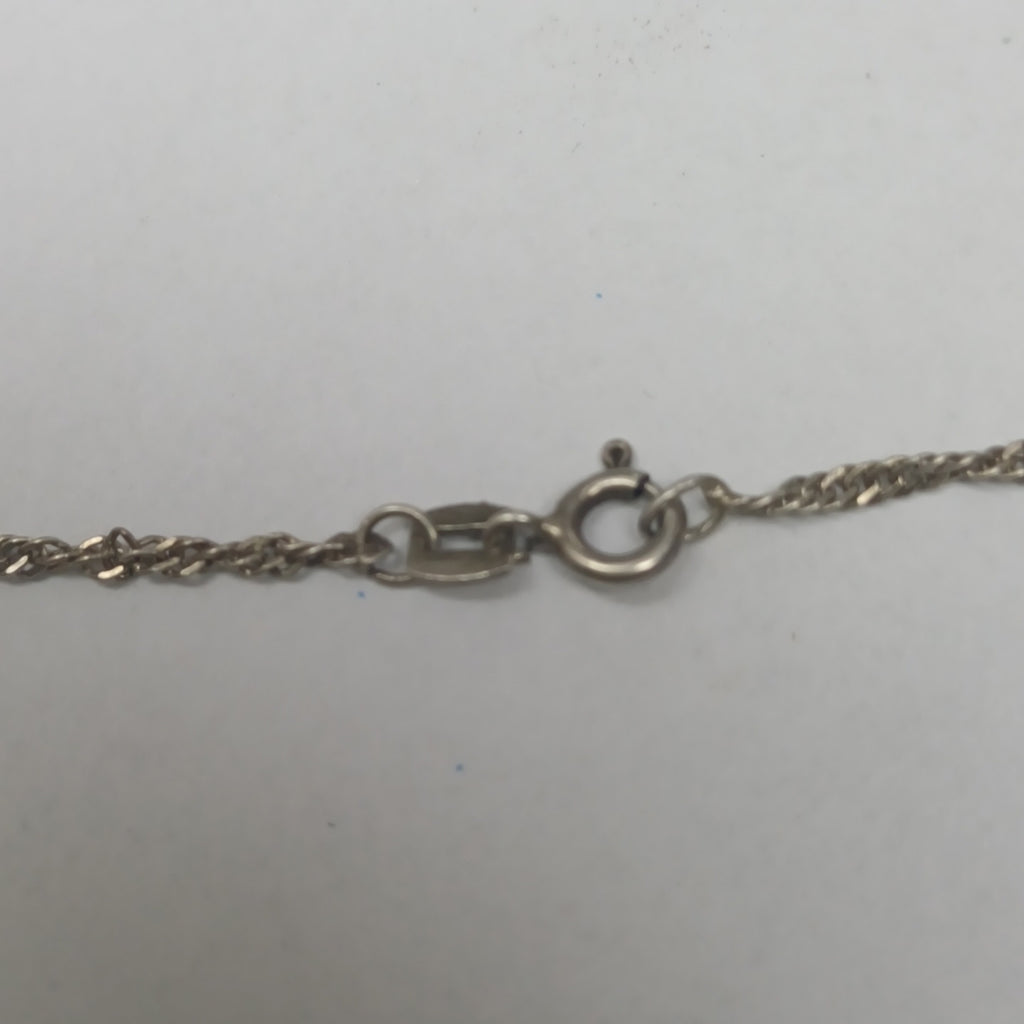 CADENA,DIJE PLATA 4,90 GRMS (SEMINUEVO)