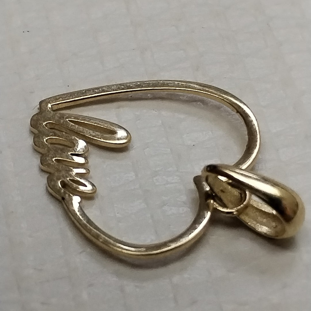 DIJES CORAZON ORO 10K 0.8 GR (NUEVO)