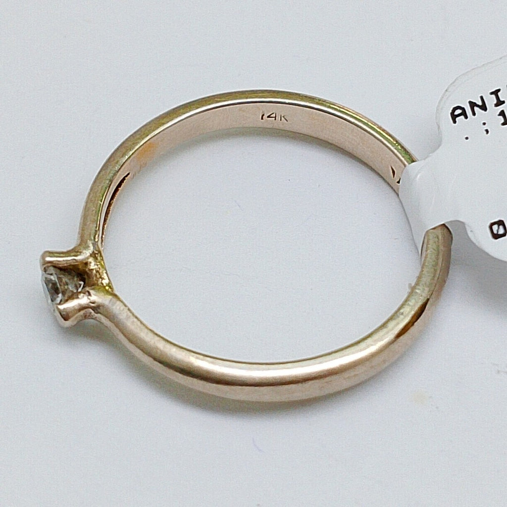 ANILLITO ORO BLANCO 14 K 3 GRMS (SEMINUEVO)