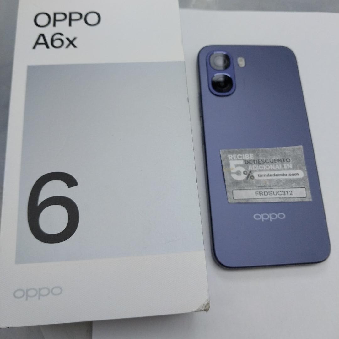 CELULAR OPPO A6X CPH2819 (2025) 128 GB 4 GB RAM (SEMINUEVO)